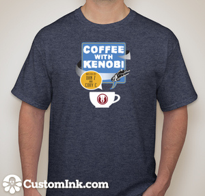 Coffee With Kenobi T-Shirts available for $16.00 (including shipping)