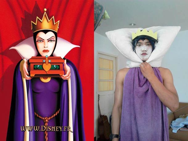 evil queen, snow white costume